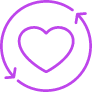 heart icon for caring, safe abortion clinics in Florida All Women's Health Centers abortion clinics